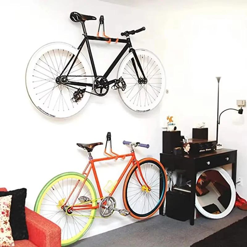 Heavy Duty Metal Hook Wall Mount Heavy Duty Garage Organizer Steel Hooks Water Pipe Bicycle Hanger Load Bearing Accessories