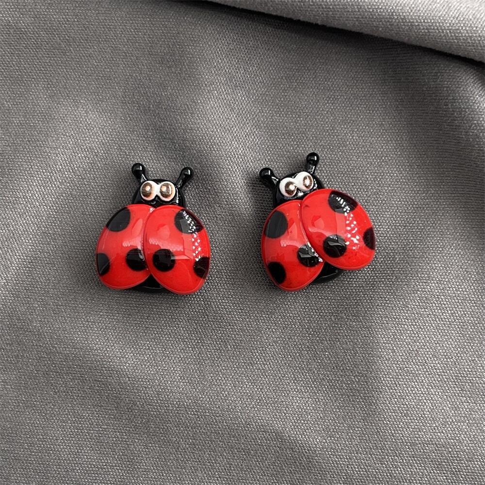10Pcs New Resin Cartoon Snails, Bees, Butterflies And insects Flat Back Parts Decorative Hair Bow Accessories