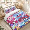 Poppy Playtime Bedding Set, 1 Duvet Cover & 2 Pillowcases Soft Comfortable Bedroom Home Textile Decor