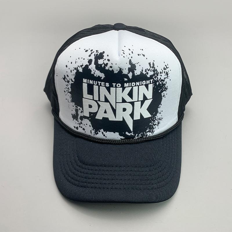 Breathable Cartoon Letter Fashion Men'S And Women'S Baseball Cap Cotton Hip Hop Skateboard Hollow Casual Sun Hat