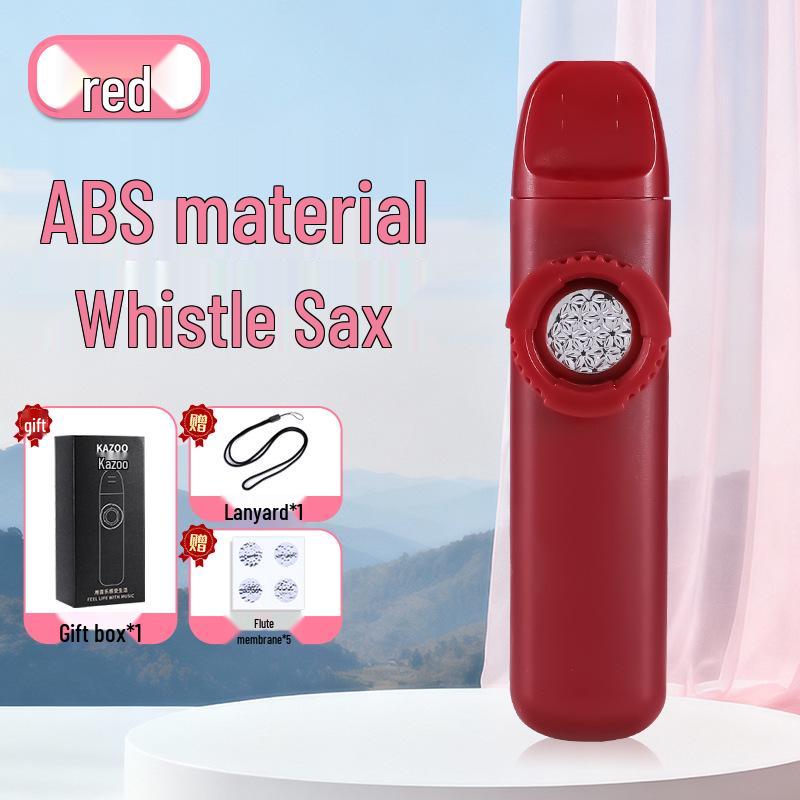 Beginner Kazoo Whistle: Easy-to-Learn Mouth Flute for Professional Sound In a Compact Design