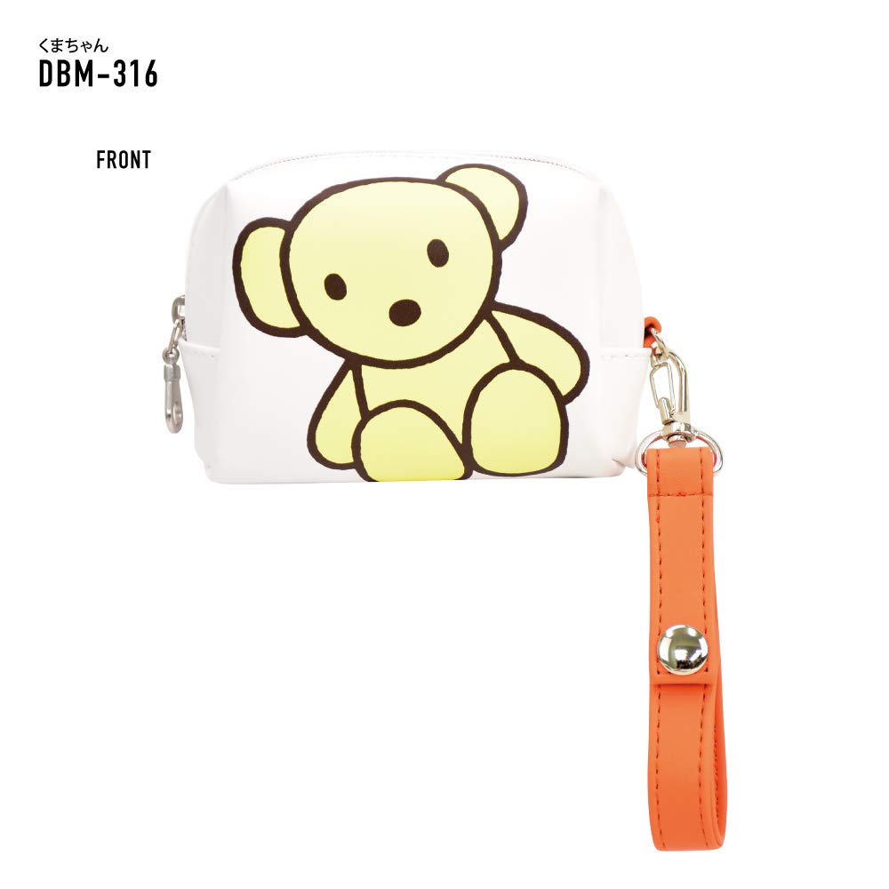 Miffy Small Item Bear Women's Pouch, Case, 0011, (DBM-316)