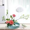 Arranjo de Flores Base para Flores Decoração Floral Vaso Porta-Flores Redondo Ikebana Ventosa Agulha Ferramentas Fixadoras Florais Suporte Vaso