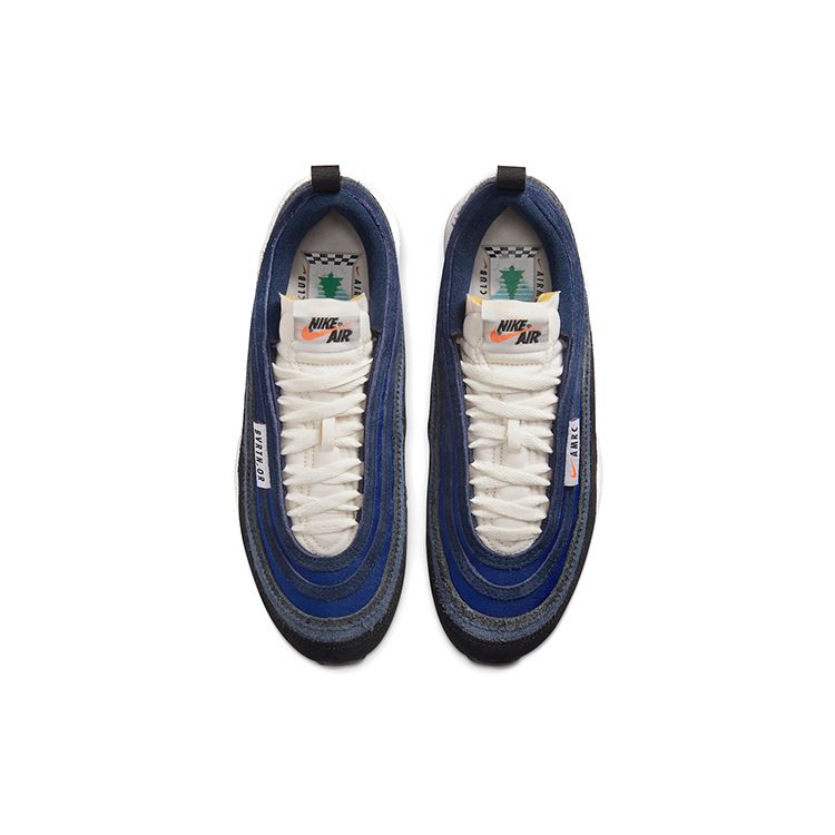 Nike Air Max 97 SE Running Club - Blue Men Sneakers Black Light-Zitron Deep-Royal-Blue DH1085-001