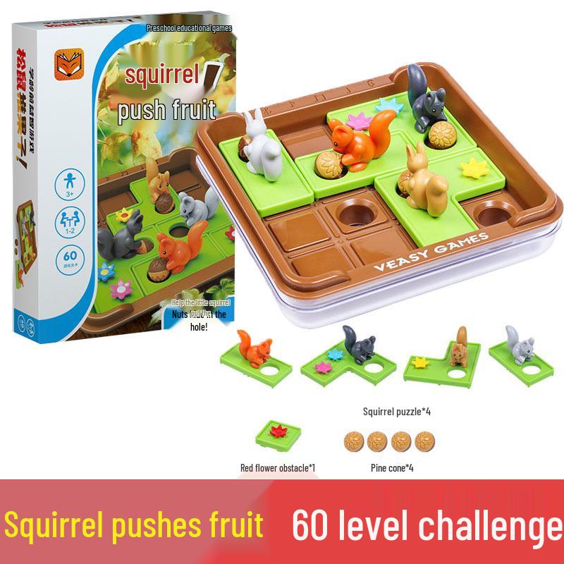 Three Little Pigs & Little Red Riding Hood Logic Game: Early Education Puzzle for Ages 3-6