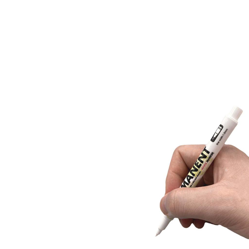 Free Shipping On 50+ White Oil-Based Small Marker Pens for DIY, Advertising, Outlining, Tires, and Albums