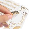Gold Stamping Flat Stickers Cat English Flower Decals Decorative Stationary Scrapbooking Gift Girl