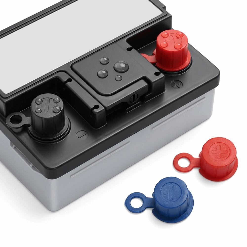 1 Pair Water Proof Battery Terminal Cover Dust Proof Insulated Battery Protector Standard Diameter Positive Negative Heads