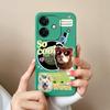 Per Oppo A3 Pro A3X A40 A80 Custodia per Telefono Creativa Protezione Completa Cover Posteriore Per Oppo A 3 OppoA3 4G 5G Morbido Silicone Liquido Fundas