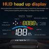 HUD 3.8 Inch GPS Car Head Up Display Speed Alarm Compass Windshield Projector Speedometer HUD Via GPS Satellites
