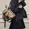 Burberry Classic Check Design Logo Backpack Unisex Backpack Beige 81231011