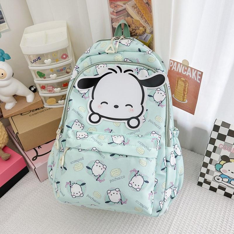 Kindergarten Cartoon Cute Student Schoolbag Foreign Style Printing Boys And Girls Backpack Spring And Summer Children'S Bag