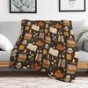 Sweet Bookish Dreams Throw Blanket Breathable Lightweight Blanket for Adults Kids
