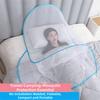 Portable Folding Mosquito Net Breathable Mesh Anti-Mosquito Head Cover Head Mosquito Tent  Travel