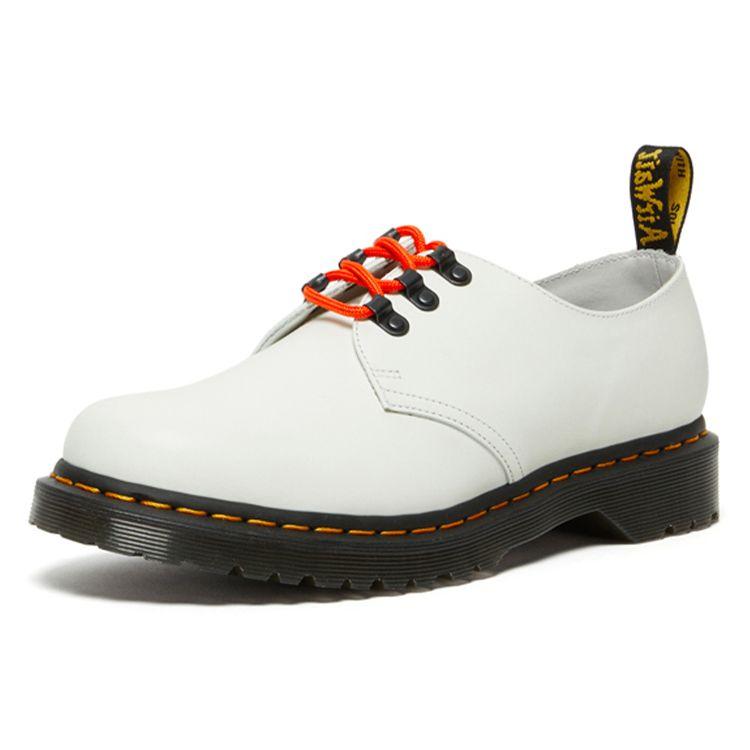 Dr. Martens 1461 Ben Smooth Color Block Lace-Up Shoes Unisex Casual Flats White 26926100