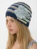 THE GREATEST Flower Paper Beanie Blue