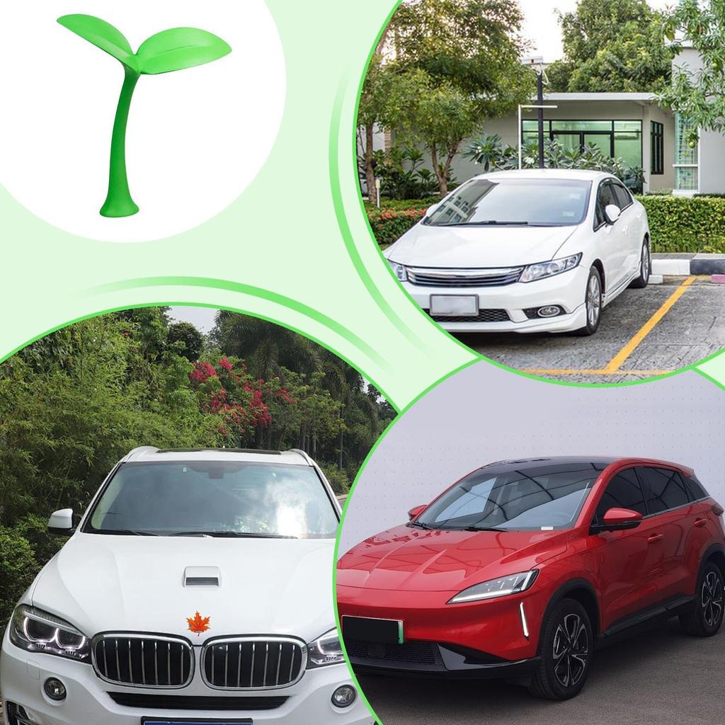 Creative Roof Sapling Car, Car Roof Decoration | Creative Anti-collision Car Sticker- Car Roof