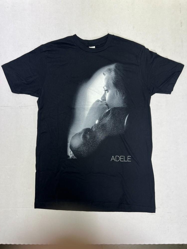 ADELE Portrait Black TShirt  TEE BLACK TSHIRT OFFICIAL UNISEX NEW Unisex T-Shirt Graphic Tee L