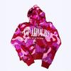 European and American 2025 American Graffiti Print Unisex Loose Casual Zipper Hoodie Trendy Brand