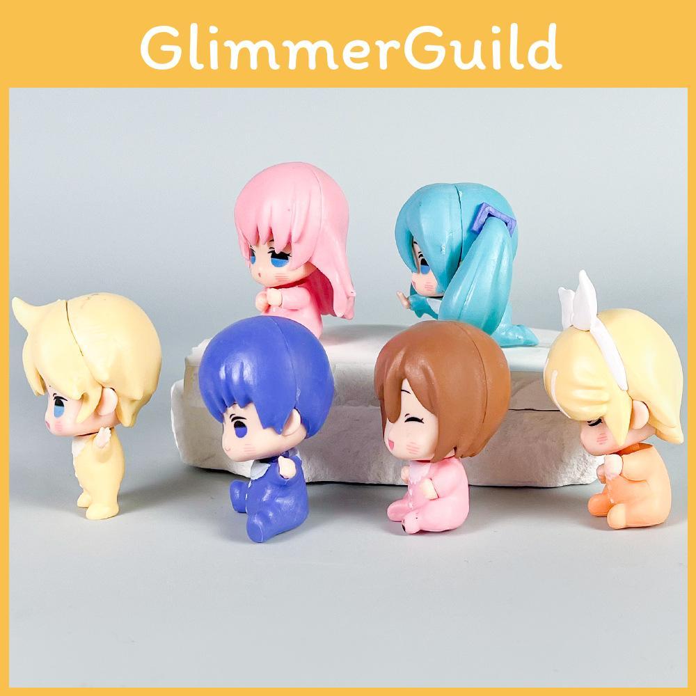 Hatsune Miku Pvc Figures With Collectible Style For Otaku Gift