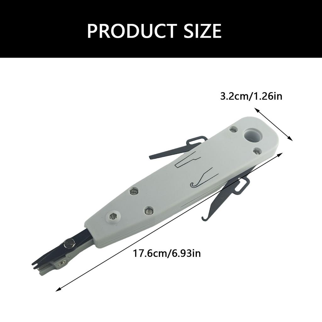 LSA Insertion Tool Networking Cat7 Socket Networking Cable Pliers Tool Electric Socket Flush Mounted for Testing Instrument