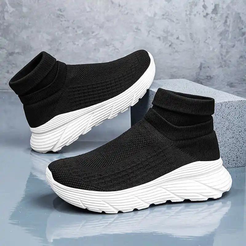 Módní punčochy Malá čísla Vysoká kvalita Dámské boty Vysoké sportovní boty Kozačky 45 Tenisky Luxusní značka Trendy Vzhledem k ležérnosti