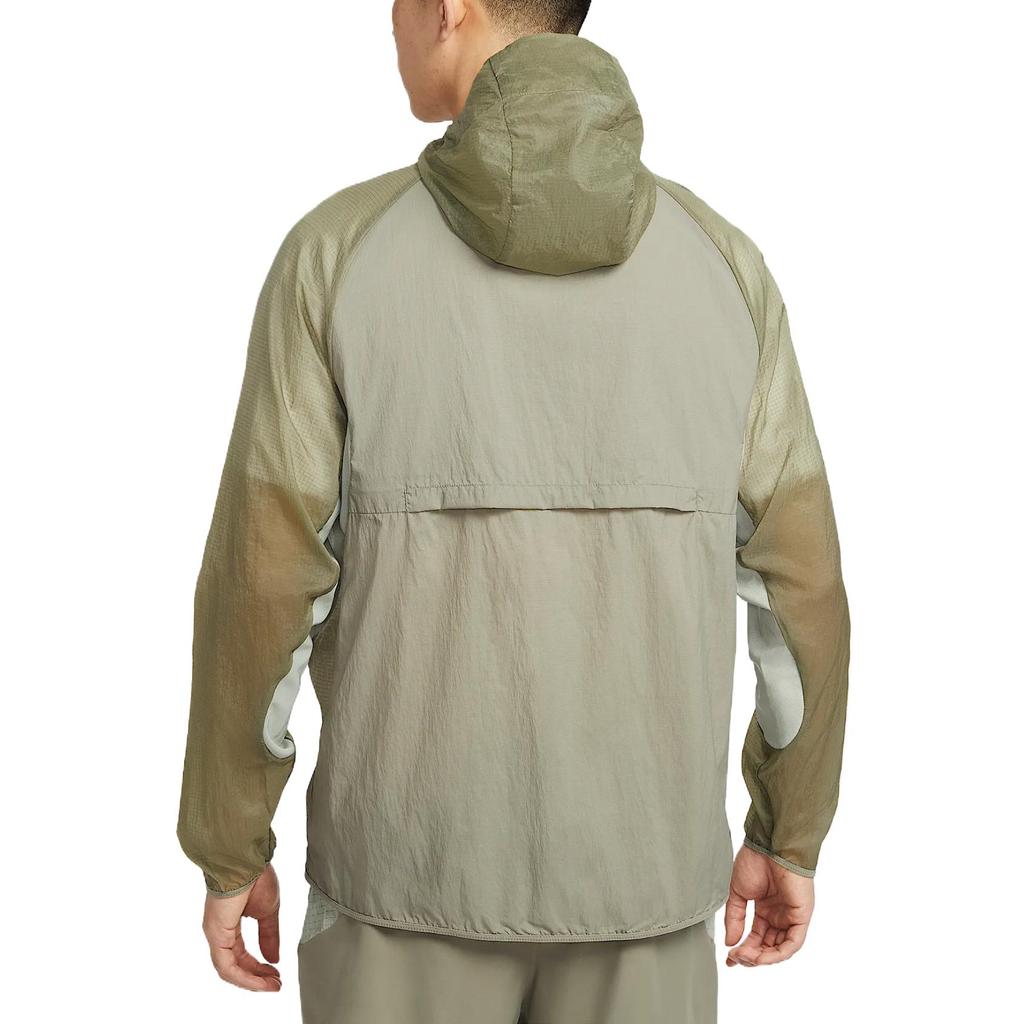 Nike Trail Aries Veste Confortable Élégante Minimaliste Polyvalente Couleur Unie Veste Homme Vert FN4003-320