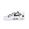 Air Force 1 Ink Daisy Abrasion Resistant Low Top Skateboard Shoes Unisex Black White CW2288-111(team1465-)