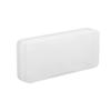 4‑In‑1 Game Cards Case Dustproof Portable PP Game Cartridge Storage Box for SwitchTransparent White