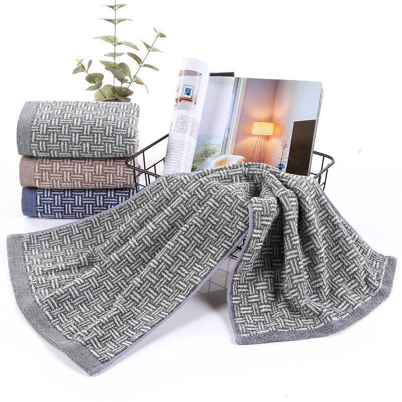34x75cm High Quality Cotton Jacquard Weave Pattern Men Washcloth Travel Hotel Motel Portable Towel Sports Gym Swimming Man Gift