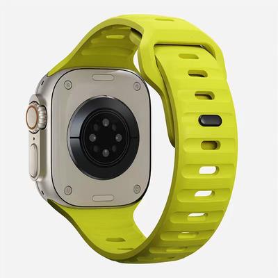 Silikonbänder Für Apple Watch Armband 49mm 41mm 45mm 44mm 40mm 38mm 42mm Armband Für iWatch Serie 9 8 7 6 5 4 Ultra 3 2 1 SE