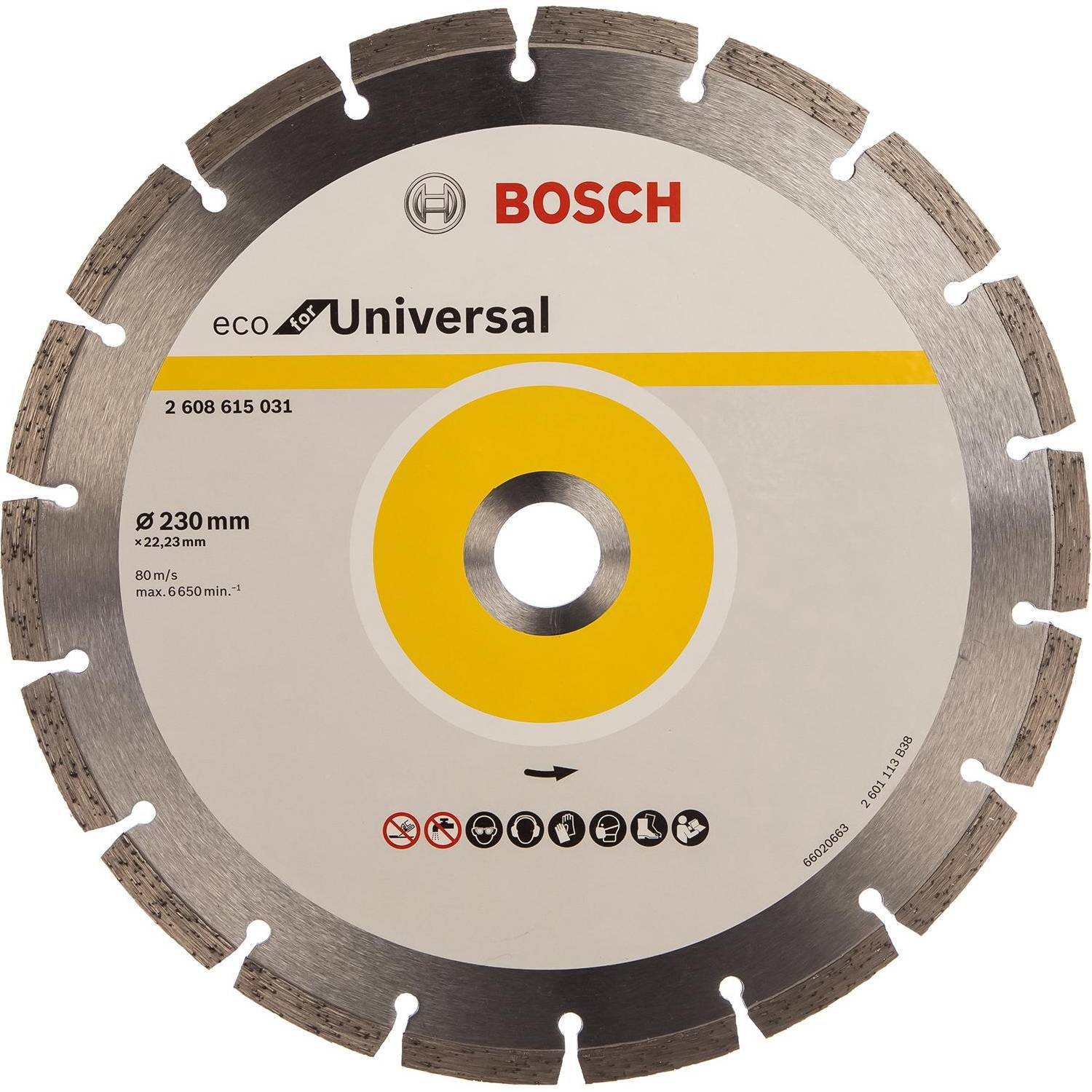

Алмазный диск Bosch F230 Universal Eco 031