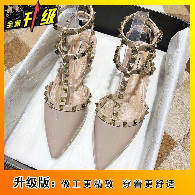 Niche design sense high sense comfortable sandals 2025 Internet celebrity new with skirt versatile temperament lady single shoes women