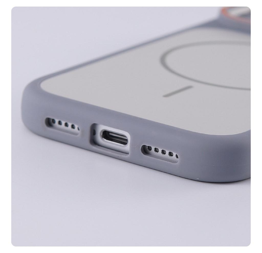 iPhone 17 Pro Max Dual-Color Magnetic Skin-Feel Case: Anti-Drop Protective & Personalized