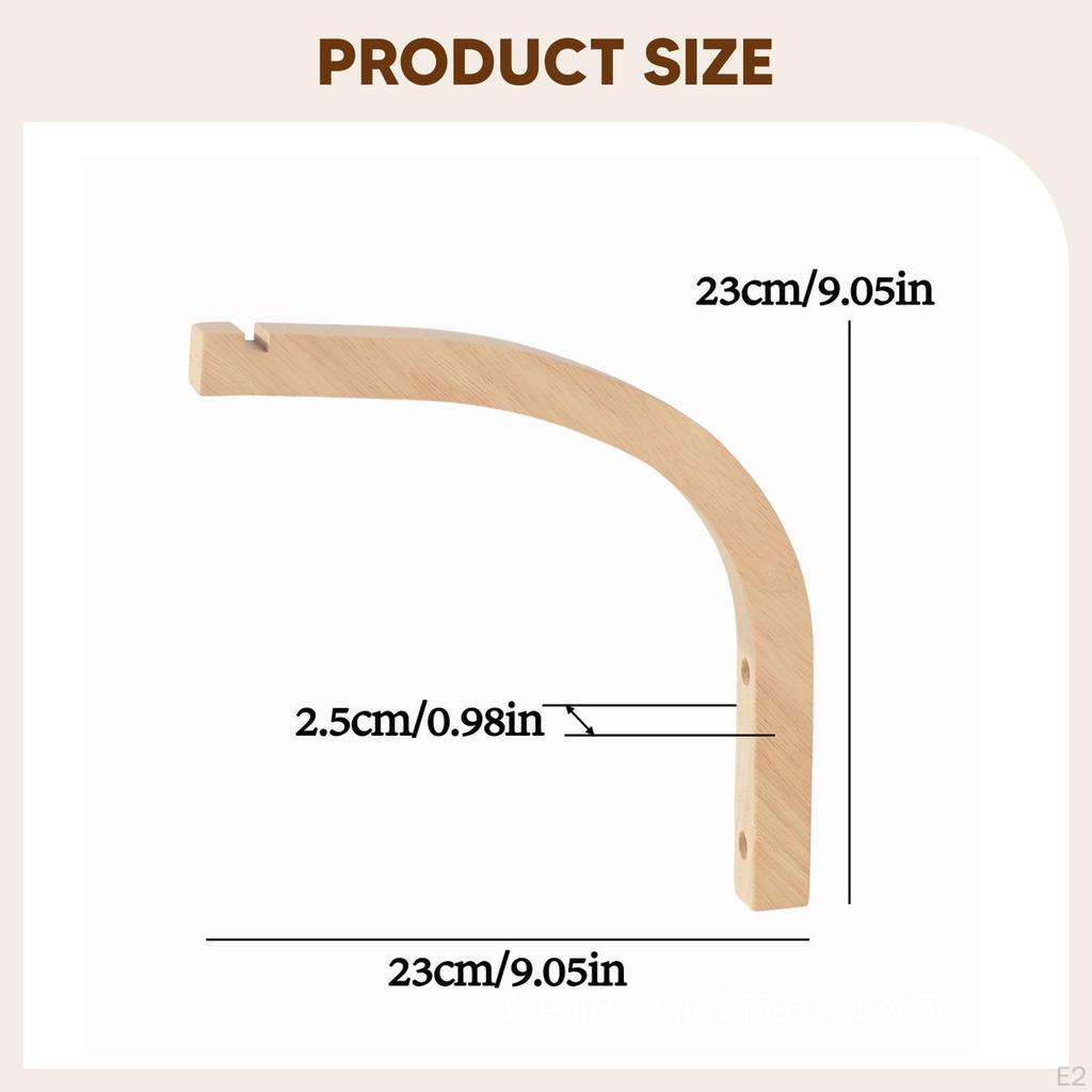 Decorative Plant Hanging Bracket Made of Wood Suitable for And Macrame On Patios