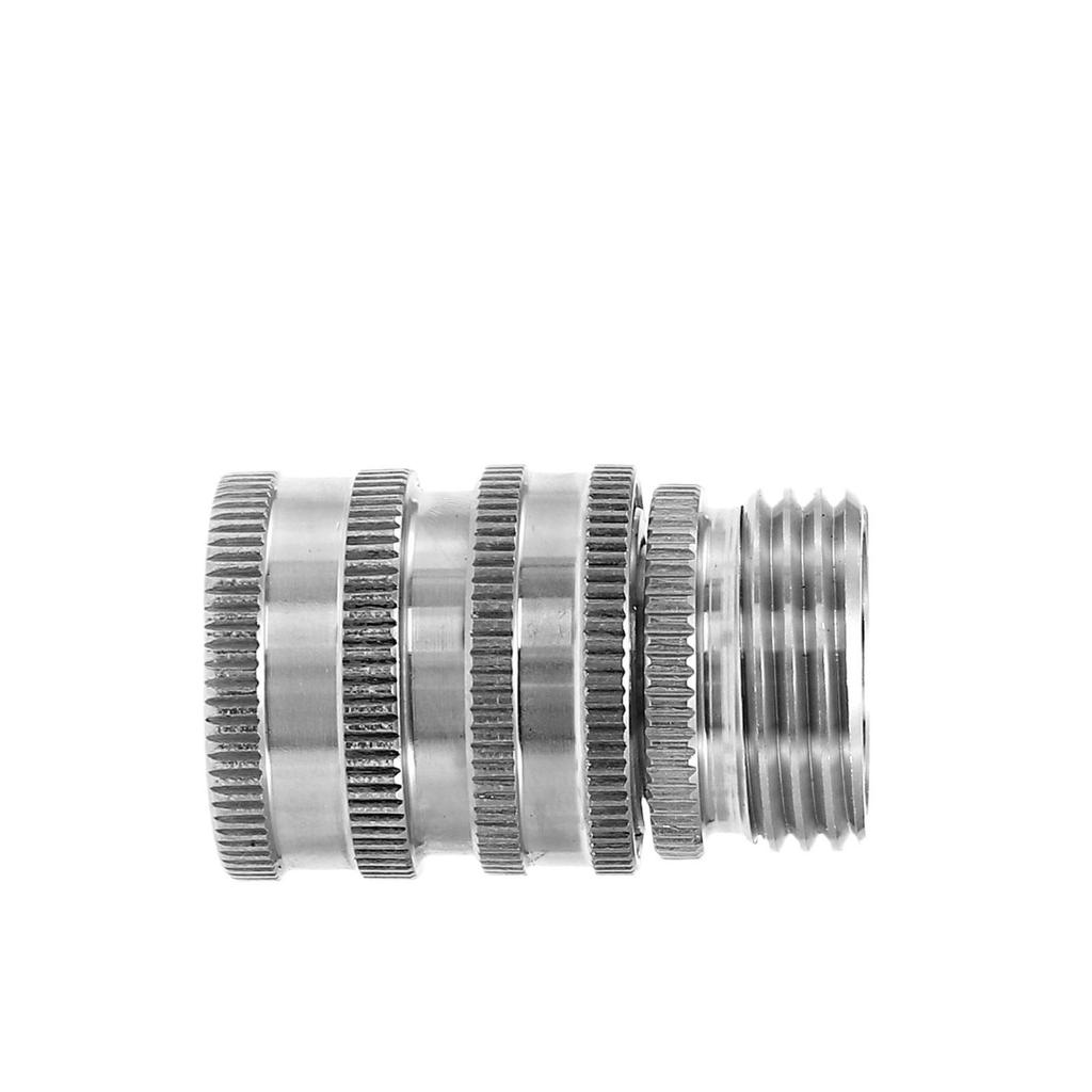3/4" Stainless Steel Quick Connect High-Pressure Washer & Garden Hose Adapter Kit
