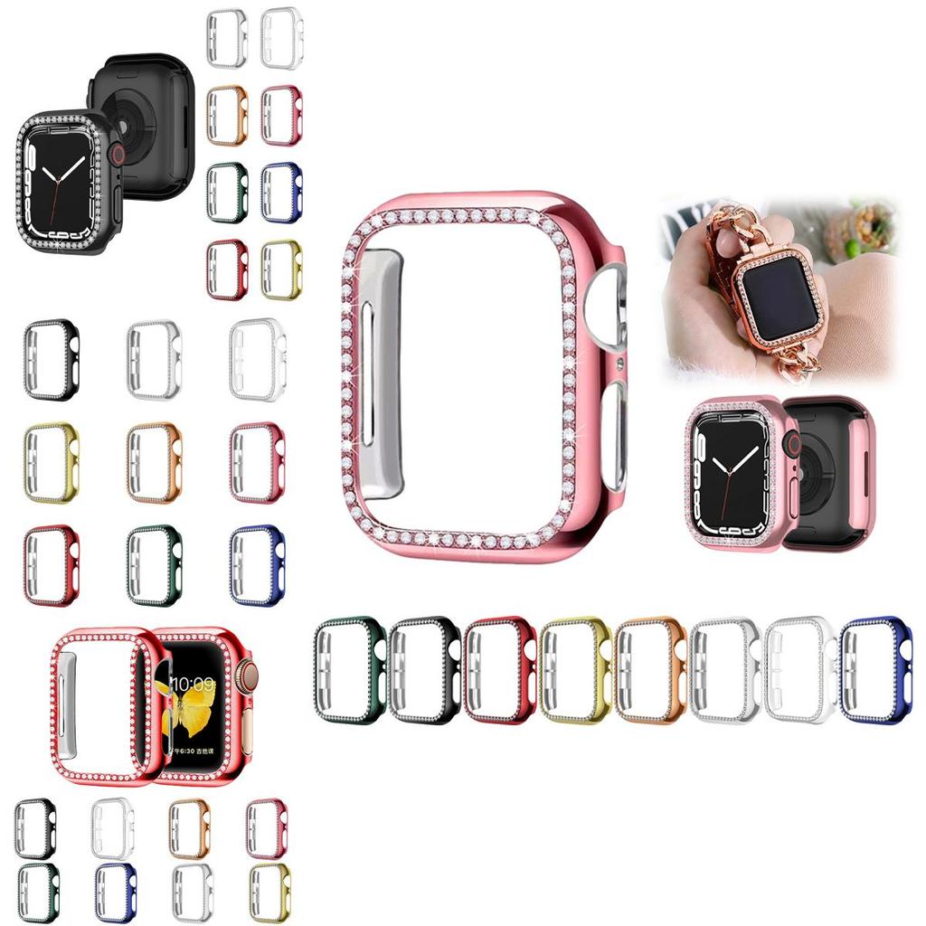 Lightweight And Shockproof Diamond Case Cover For Apple Iwatch