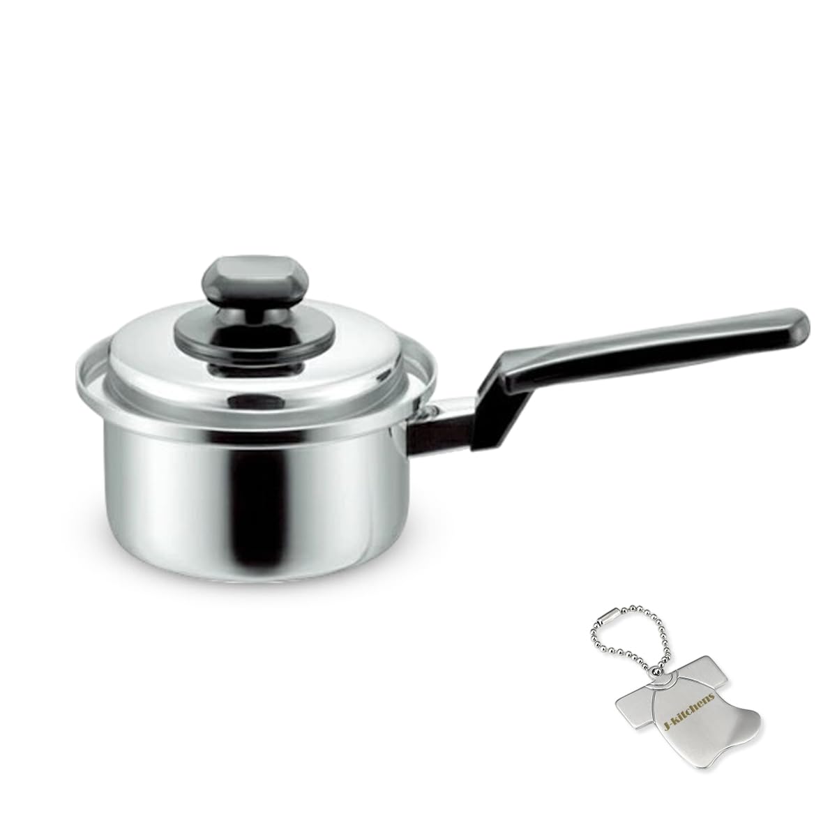 

Saucepan with Water and Health Made in Includes Original Tag J-kitchens Function, 14cm, Gas/IH Compatible, Japan,