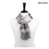 Believers Men's Muffler BDRM023 Check Warm Wool Scarf