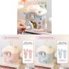 Mushroom House Piggy Bank For Kids With Diy Stickers And Durable Plastic Material