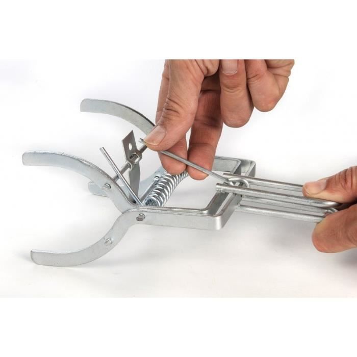 Piège à taupes invisible