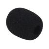 Mini Lapel Headset Microphone Windscreen Mic Foam Cover Black 10-Pack