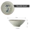 Japanese household ceramic rice bowl noodle bowl soup bowl dessert bowl Korean ice bowl creative retro tableware hat
