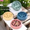 Pet Anti-Choke Slow Feeder Dog Bowl, Non-Slip Base, Hot Seller