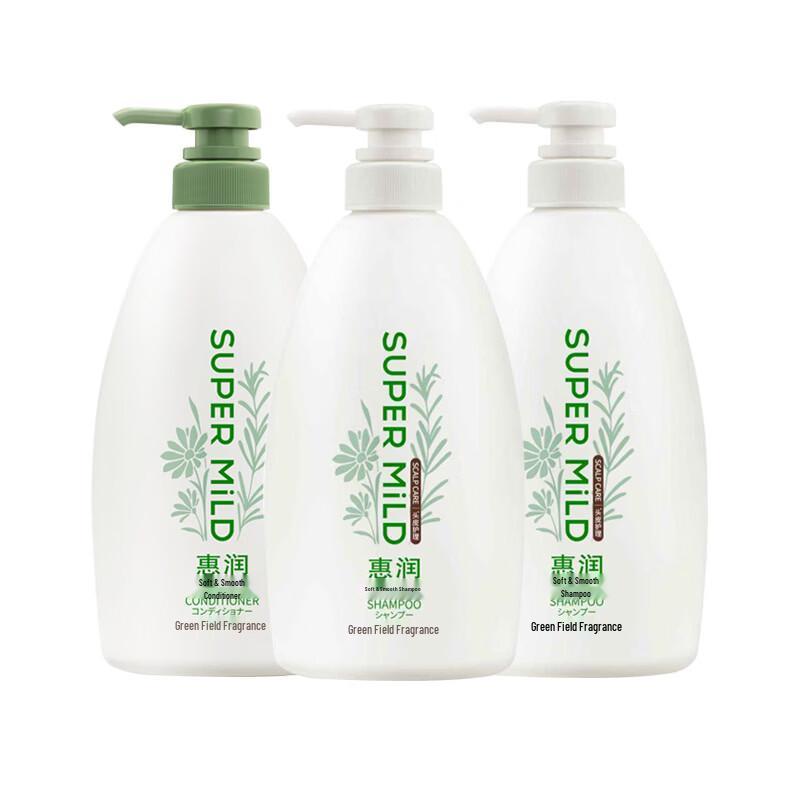 SUPER MiLD Green Field Fragrance Shampoo & Conditioner Set