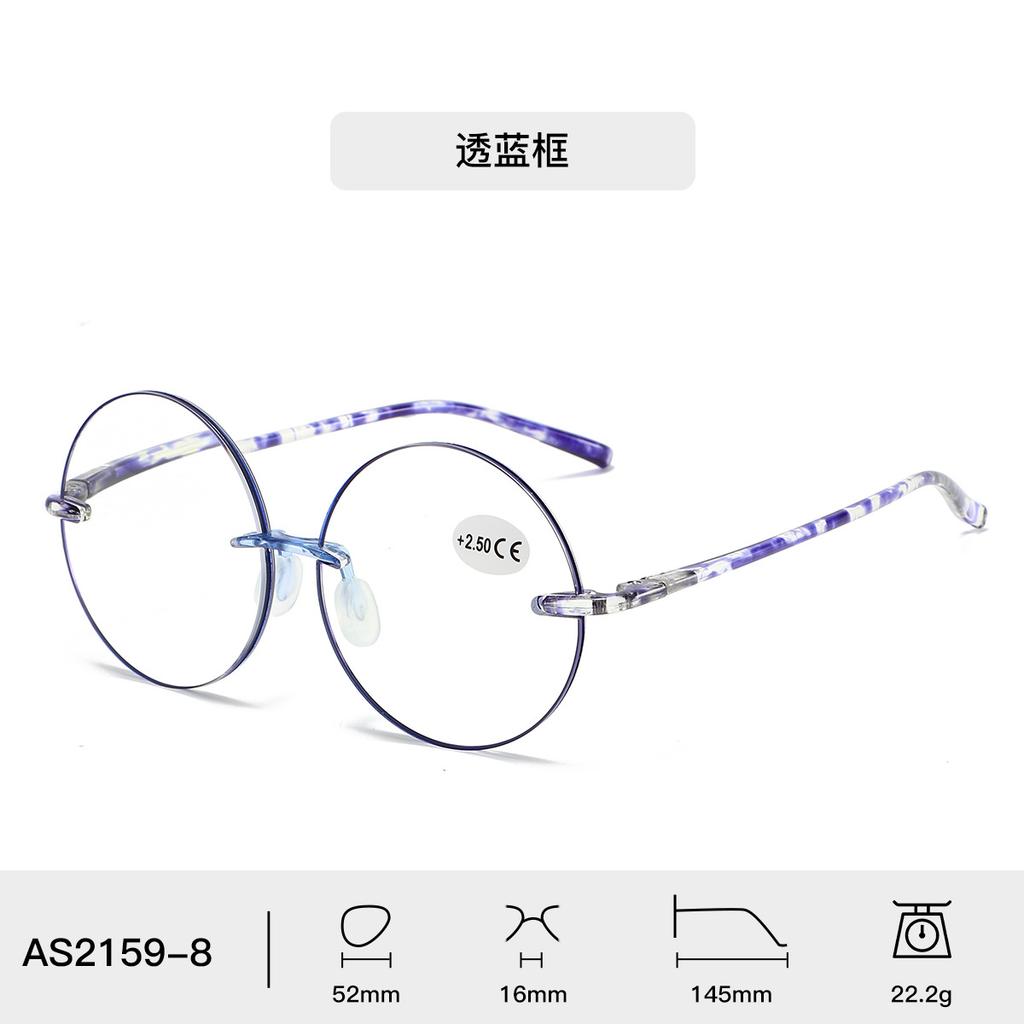 Vintage Round Large Frame Reading Glasses for Men and Women Retro Presbyopia Eyeglasses Fashion Eyewear +1.0+4.0