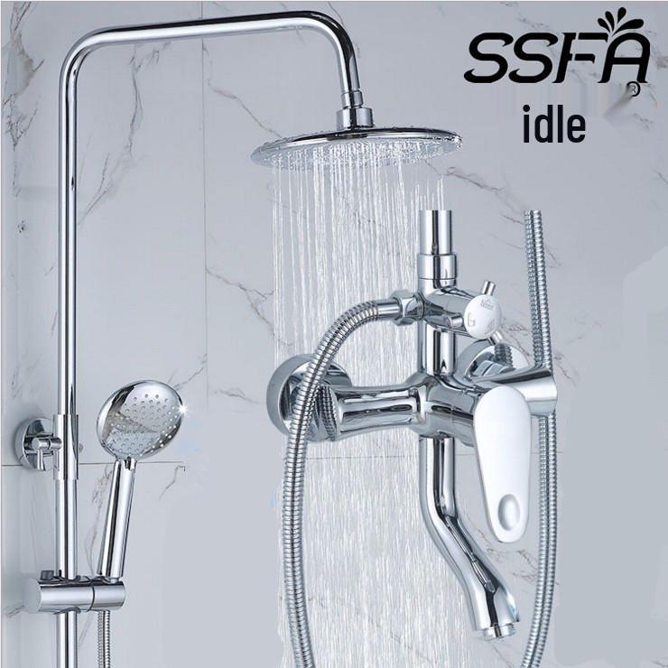 Stainless Steel 304 Cross-Border High Arc Bathroom Basin Faucet