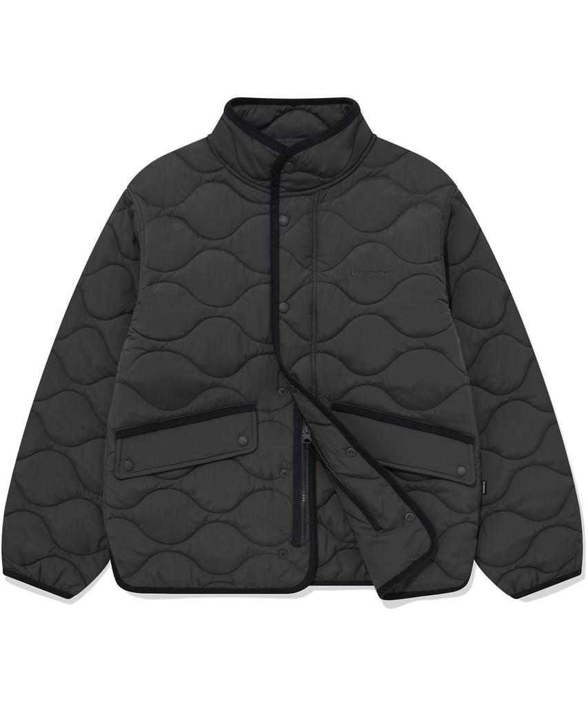 Covert Quilted M51 Jacket Charcoal
