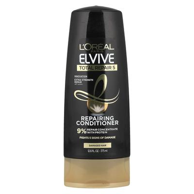 L'Oréal, Elvive, Total Repair 5, Repairing Conditioner, Damaged Hair, 375 Ml (12.6 Fl Oz)