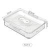Trending Modern Stackable Multi Functional Storage Box Leakproof Transparent Home Kitchen Organize Food Tools Case